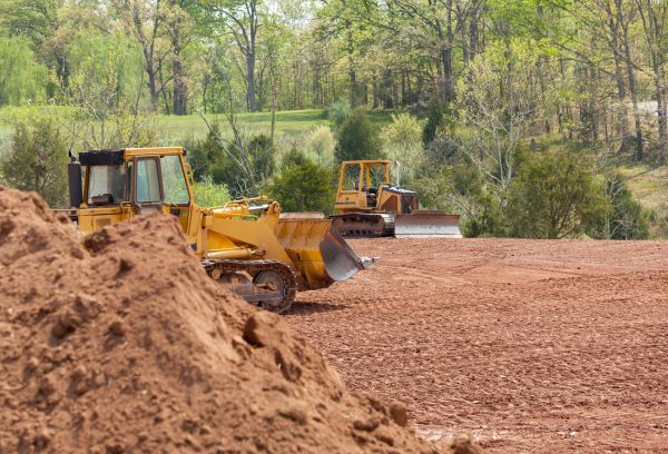 Bulldozer Land Clearing in Flagstaff