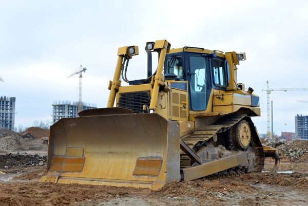 Bulldozer Site Clearing in Flagstaff